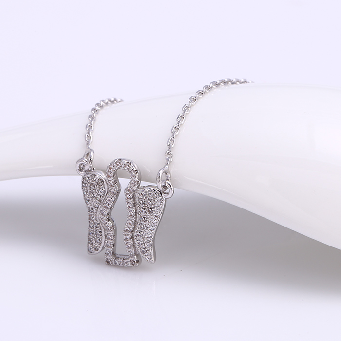 Modeschmuck Xuping Halskette Strass  45 - 50 cm