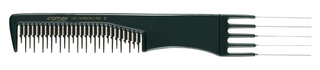 Toupier-Gabelkamm 105 Carbon     Profi Line