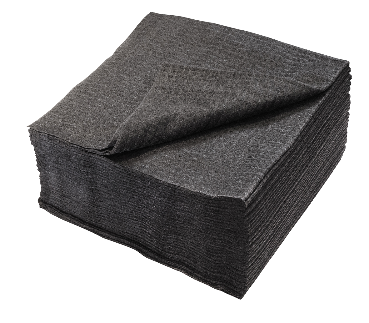 Einweg-Handtuch 40x80cm schwarz 500er    Box  Zellulose               scrummi