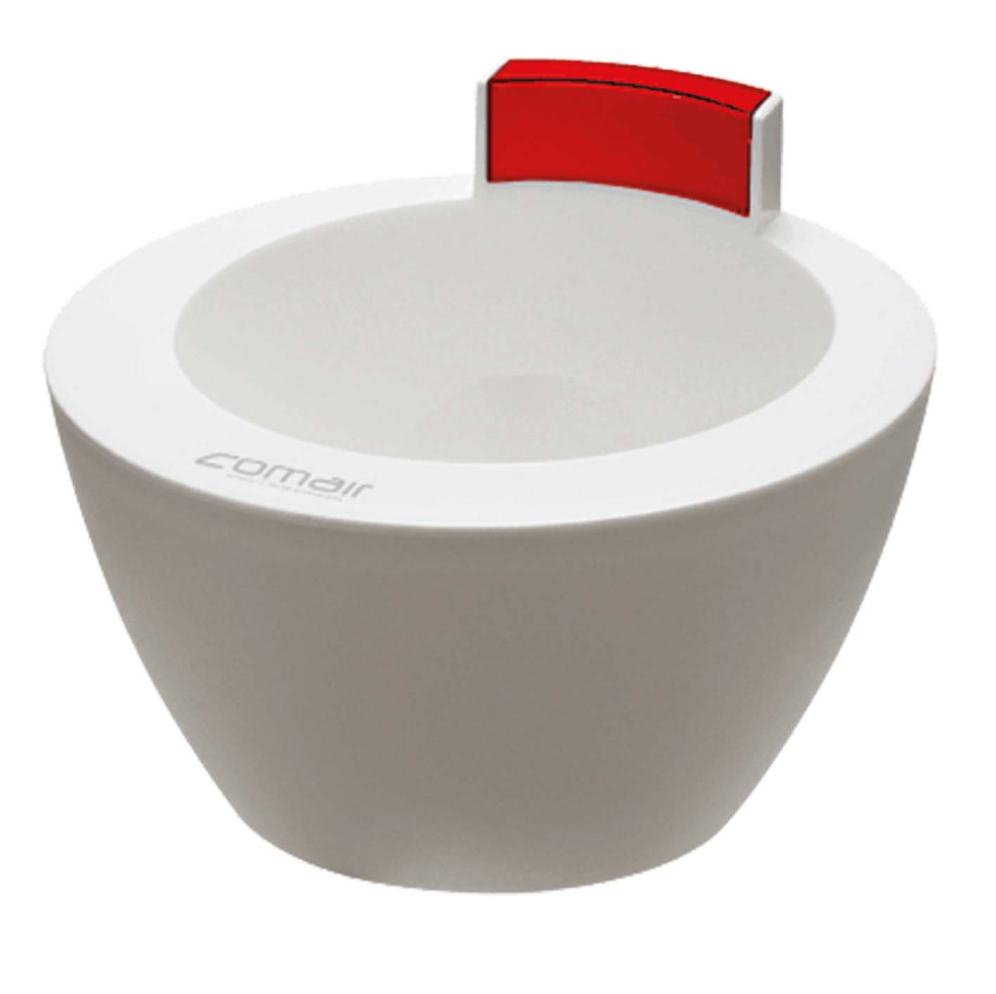  Treatment Bowl weiß/rot 350ml     Anrührschüssel