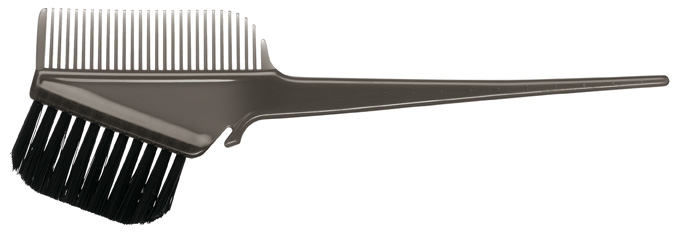 Färbepinsel m. Kamm transp. sz