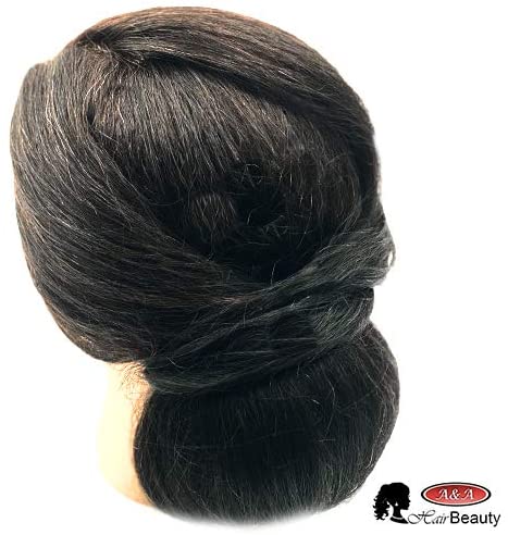 Haarunterlage Haarkissen Haarknoten Zellwolle Knotenkissen Volumen für Hochsteckfrisur