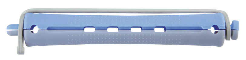 KW-Wickler 2-fbg 12er 13mm lang Rundg.blau/grau Länge91mm Kaltwellwickler