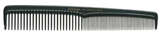  Haarschneidekamm, breit, 400      Carbon Profi Line