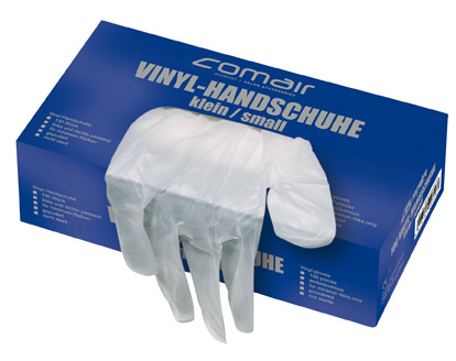 VH klein gepudert 100er Box       Vinyl Handschuhe