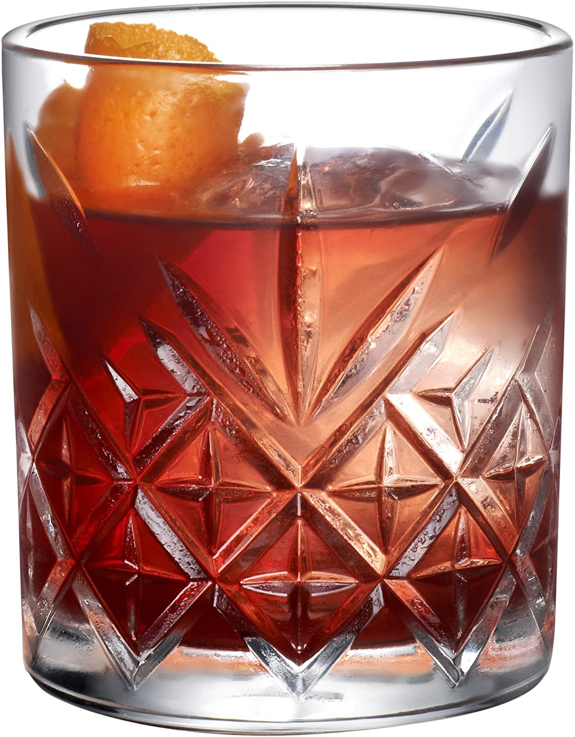  Pasabahce 52810 Whisky Glas Tumbler Timeless im Kristall-Design, 6 Stück 